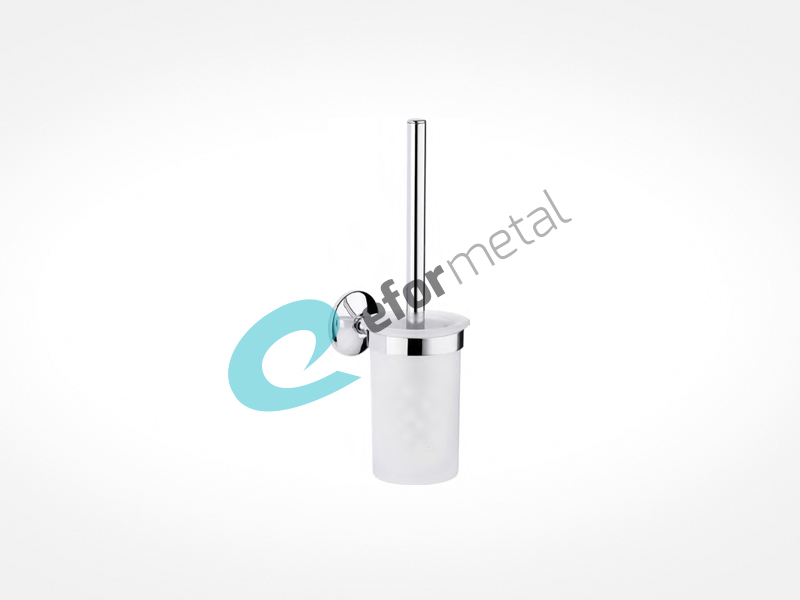 Toilet Brush Holder With Glass Cup